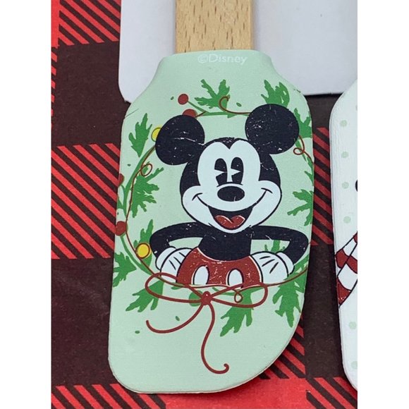 Disney Mickey & Minnie Mouse Christmas 4 Pack Mini Spatula Set - Picture 4 of 9